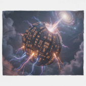 Stellar Path – Journey Through the Universe´4 Fleece Deken (Voorkant (Horizontaal))