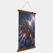 Stellar Path – Journey Through the Universe´4 Hangend Wandkleed (Gebogen)