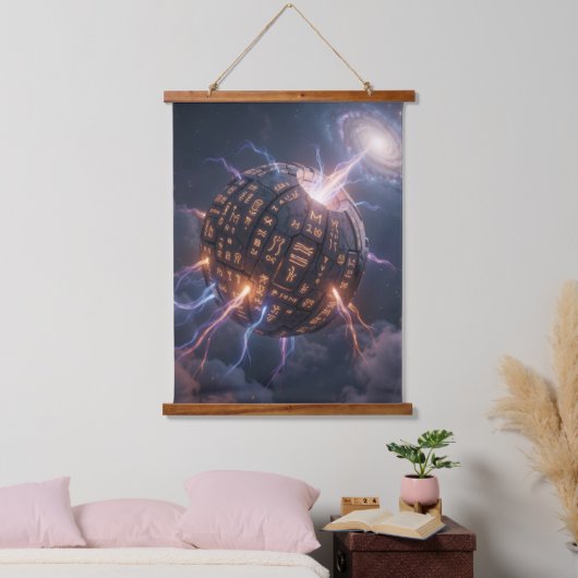 Stellar Path – Journey Through the Universe´4 Hangend Wandkleed (Slaapkamer)