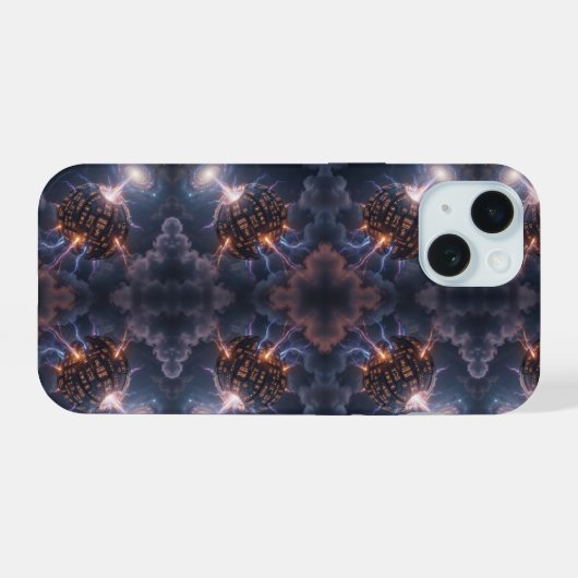 Stellar Path – Journey Through the Universe´4 iPhone 15 Case (Achterkant horizontaal)