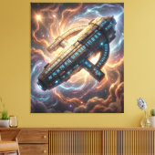Stellar Path – Journey Through the Universe´5 Canvas Afdruk (Insitu (Woonkamer))