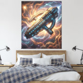 Stellar Path – Journey Through the Universe´5 Canvas Afdruk (Insitu (Slaapkamer))