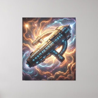 Stellar Path – Journey Through the Universe´5 Canvas Afdruk