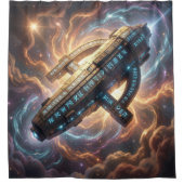 Stellar Path – Journey Through the Universe´5 Douchegordijn (Voorkant)