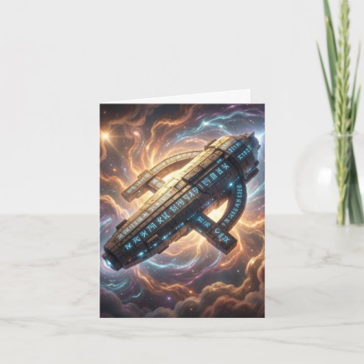 Stellar Path – Journey Through the Universe´5 Feestdagen Kaart (Voorkant)