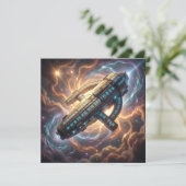 Stellar Path – Journey Through the Universe´5 Feestdagenkaart (Staand voorkant)