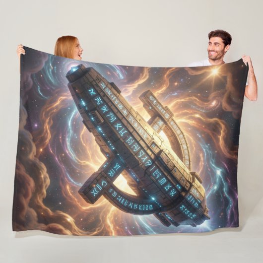 Stellar Path – Journey Through the Universe´5 Fleece Deken (In situ)