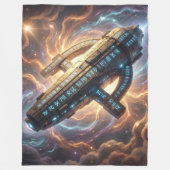 Stellar Path – Journey Through the Universe´5 Fleece Deken (Voorkant)