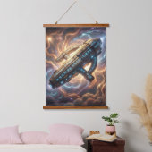 Stellar Path – Journey Through the Universe´5 Hangend Wandkleed (Slaapkamer)