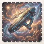 Stellar Path – Journey Through the Universe´5 Kartonnen Onderzetters (Voorkant)