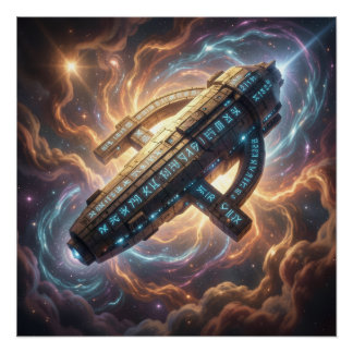 Stellar Path – Journey Through the Universe´5 Perfect Poster
