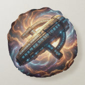 Stellar Path – Journey Through the Universe´5 Rond Kussen (Achterkant)