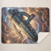 Stellar Path – Journey Through the Universe´5 Sherpa Deken (Voorkant (horizontaal))
