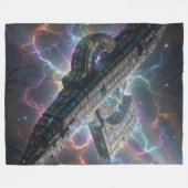 Stellar Path – Journey Through the Universe´6 Fleece Deken (Voorkant (Horizontaal))