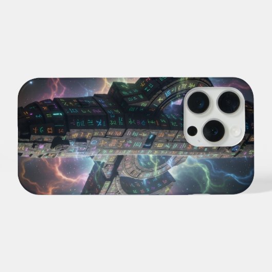 Stellar Path – Journey Through the Universe´6 iPhone Hoesje (Achterkant horizontaal)