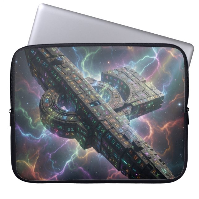 Stellar Path – Journey Through the Universe´6 Laptop Sleeve (Voorkant)