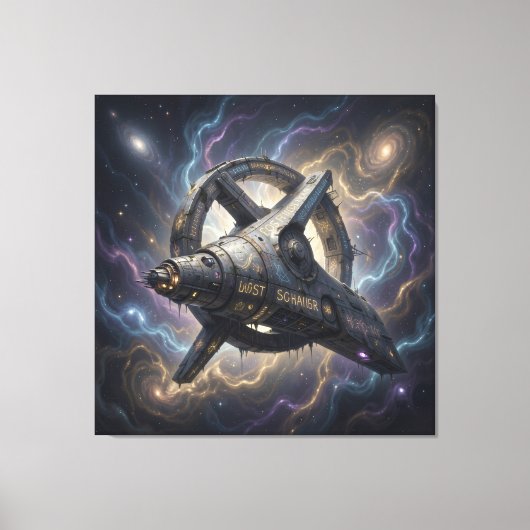 Stellar Path – Journey Through the Universe´7 Canvas Afdruk (Voorkant)