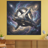 Stellar Path – Journey Through the Universe´7 Canvas Afdruk (Insitu (Woonkamer))