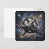Stellar Path – Journey Through the Universe´7 Feestdagenkaart (Voorkant / Achterkant)