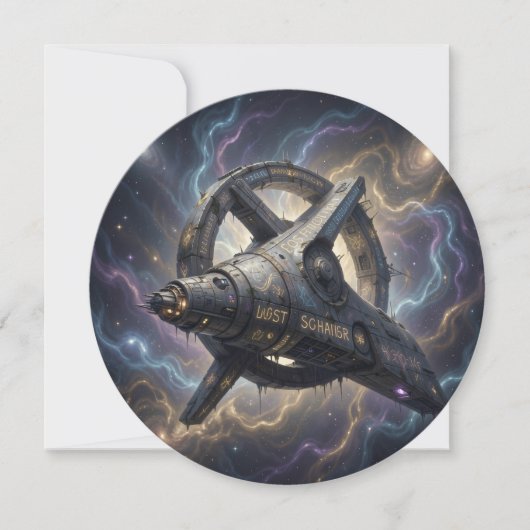 Stellar Path – Journey Through the Universe´7 Feestdagenkaart (Voorkant)