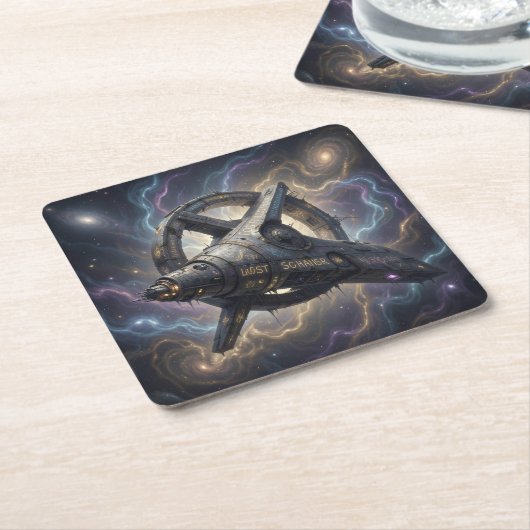 Stellar Path – Journey Through the Universe´7 Kartonnen Onderzetters (Schuin)