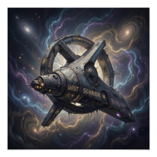 Stellar Path – Journey Through the Universe´7 Perfect Poster (Voorkant)