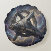 Stellar Path – Journey Through the Universe´7 Rond Kussen (Achterkant)