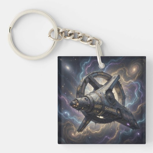 Stellar Path – Journey Through the Universe´7 Sleutelhanger (voorkant)