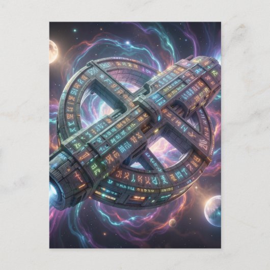Stellar Path – Journey Through the Universe´8 Briefkaart (Voorkant)