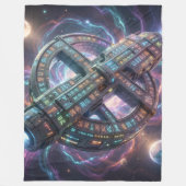 Stellar Path – Journey Through the Universe´8 Fleece Deken (Voorkant)