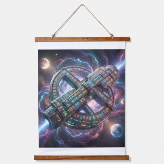 Stellar Path – Journey Through the Universe´8 Hangend Wandkleed (Voorkant)