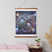Stellar Path – Journey Through the Universe´8 Hangend Wandkleed (Slaapkamer)