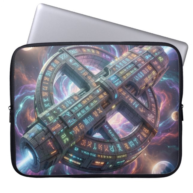 Stellar Path – Journey Through the Universe´8 Laptop Sleeve (Voorkant)