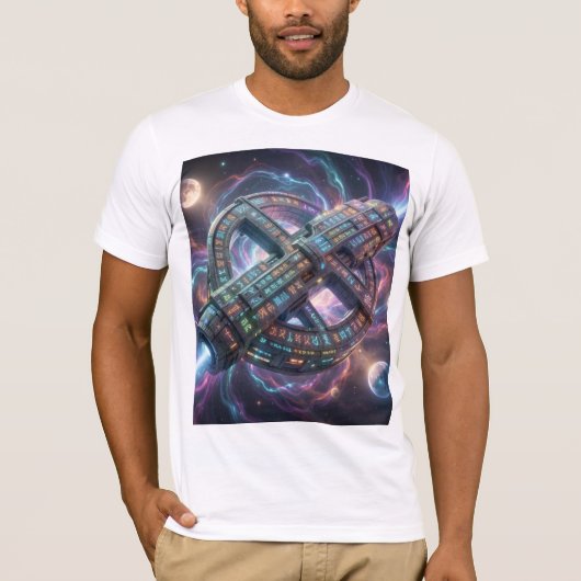 Stellar Path – Journey Through the Universe´8 T-shirt (Voorkant)