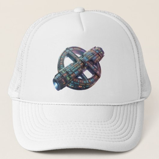 Stellar Path – Journey Through the Universe´8 Trucker Pet (Voorkant)