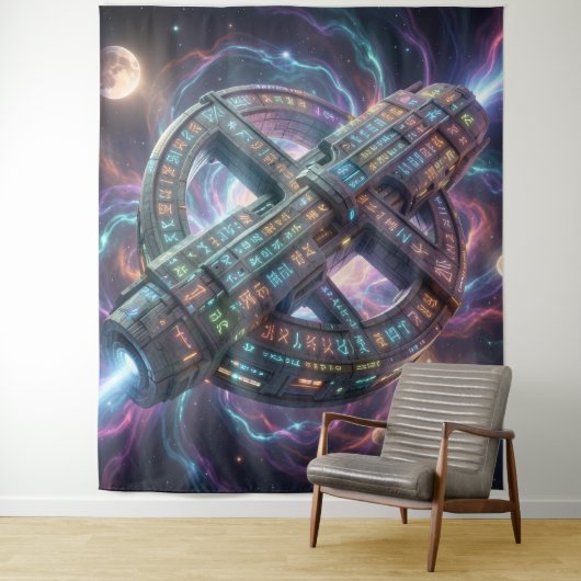 Stellar Path – Journey Through the Universe´8 Wandkleed (In situ)