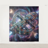 Stellar Path – Journey Through the Universe´8 Wandkleed (Voorkant)