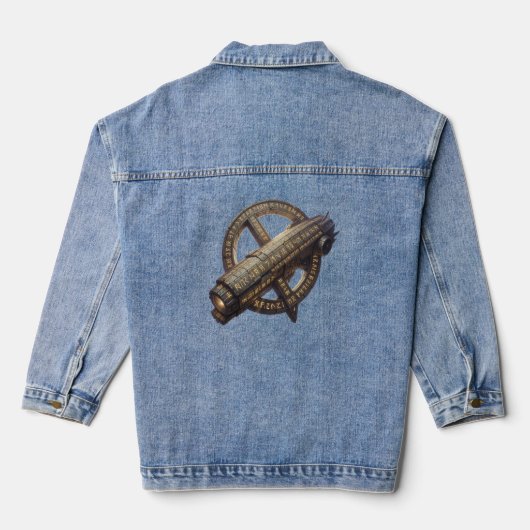 Stellar Path – Journey Through the Universe´9 Denim Jacket (Achterkant)
