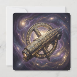 Stellar Path – Journey Through the Universe´9 Feestdagenkaart