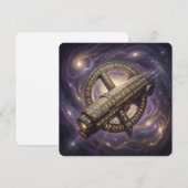 Stellar Path – Journey Through the Universe´9 Feestdagenkaart (Voorkant / Achterkant)