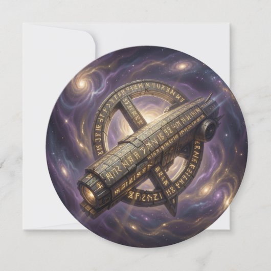 Stellar Path – Journey Through the Universe´9 Feestdagenkaart (Voorkant)