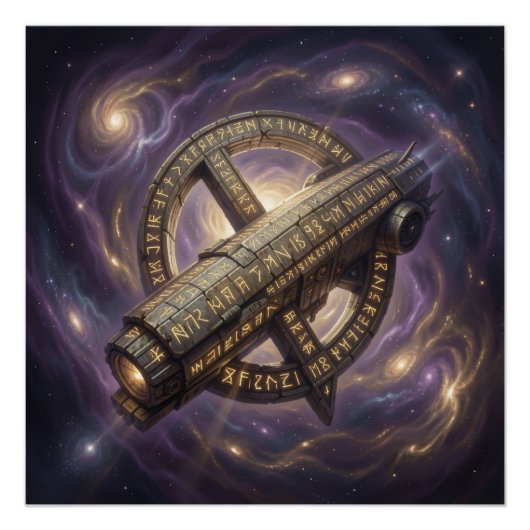 Stellar Path – Journey Through the Universe´9 Perfect Poster (Voorkant)
