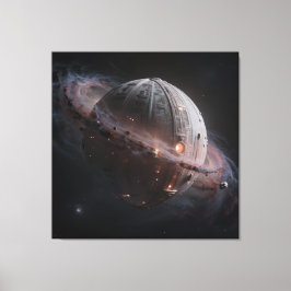 Stellar Path – Journey Through the Universe Canvas Afdruk
