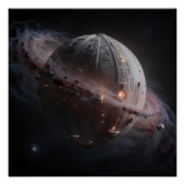 Stellar Path – Journey Through the Universe Perfect Poster (Voorkant)