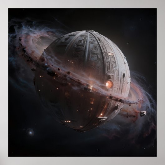 Stellar Path – Journey Through the Universe Poster (Voorkant)