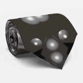 Stellar Performance Moderne Abstracte kunst Stropdas (Opgerold)