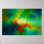 Stellar Reverie Abstract Poster (Voorkant)