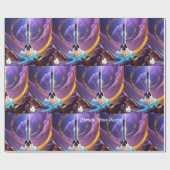 "Stellar Rise" Cadeaupapier (Vlak)