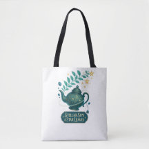 Stellar Sips & Star Leaves Canvas tas