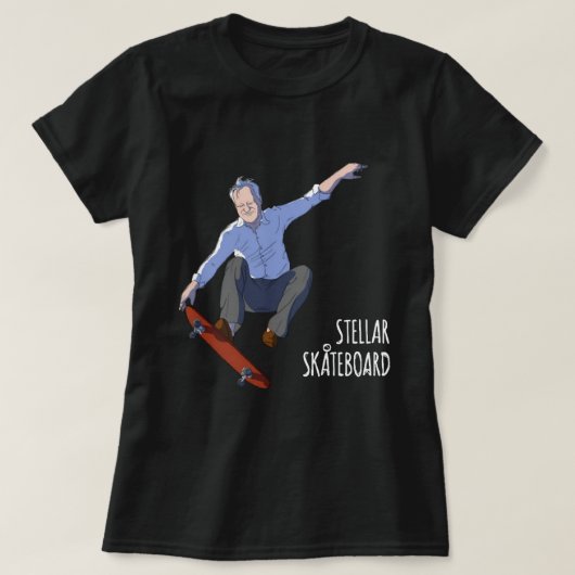 Stellar Skateboard! T-shirt (Design voorkant)